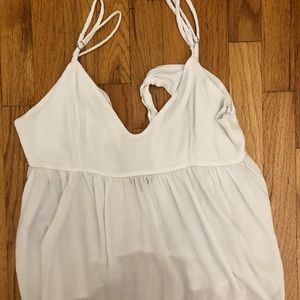 Brandy Melville white tank top